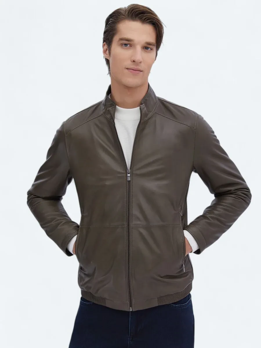 Mink Sheep Leather Leather Coat - 3
