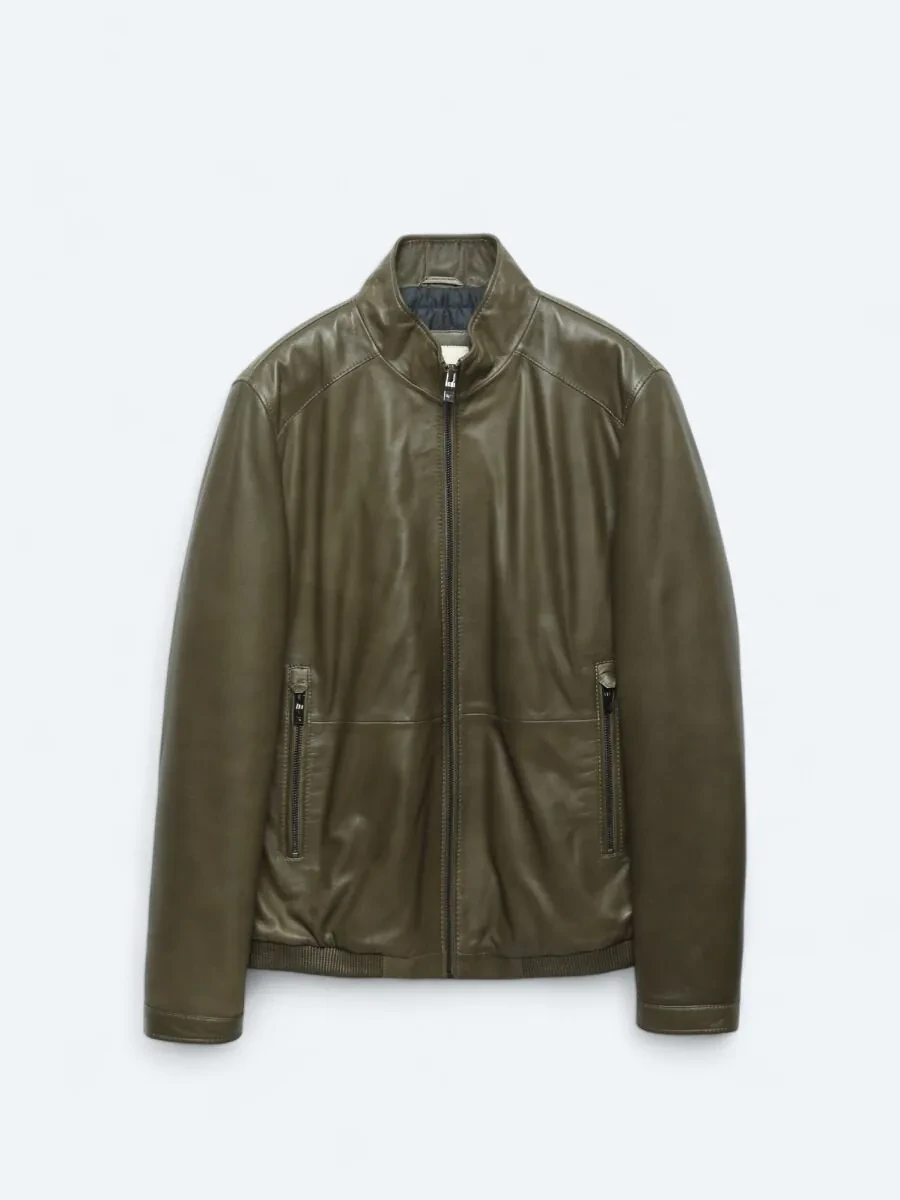 Mink Sheep Leather Leather Coat - 9