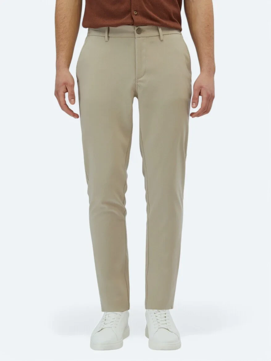 Mink Weaving Casual Trousers - 3