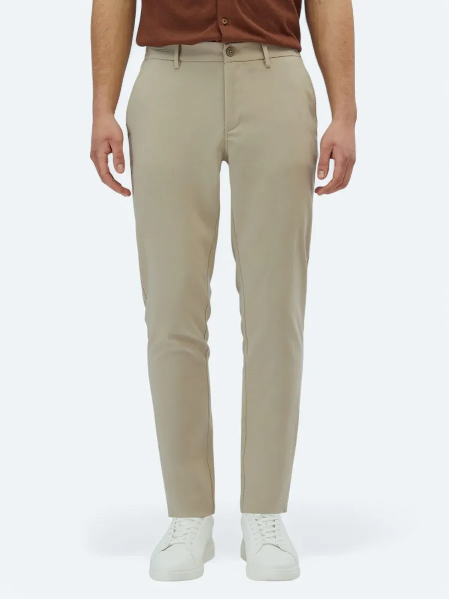 Mink Weaving Casual Trousers - 3
