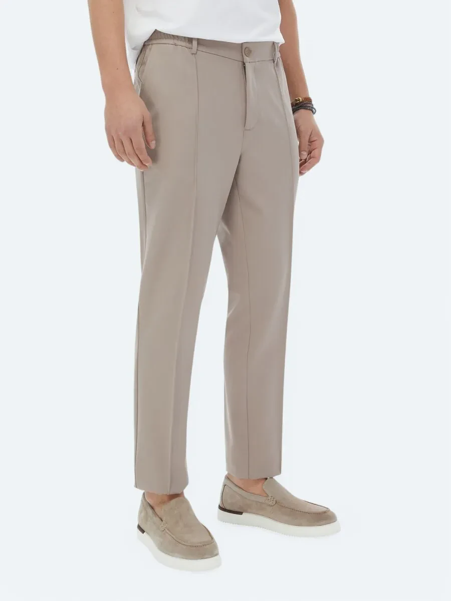 Mink Weaving Jogging Fit Casual Trousers - 2