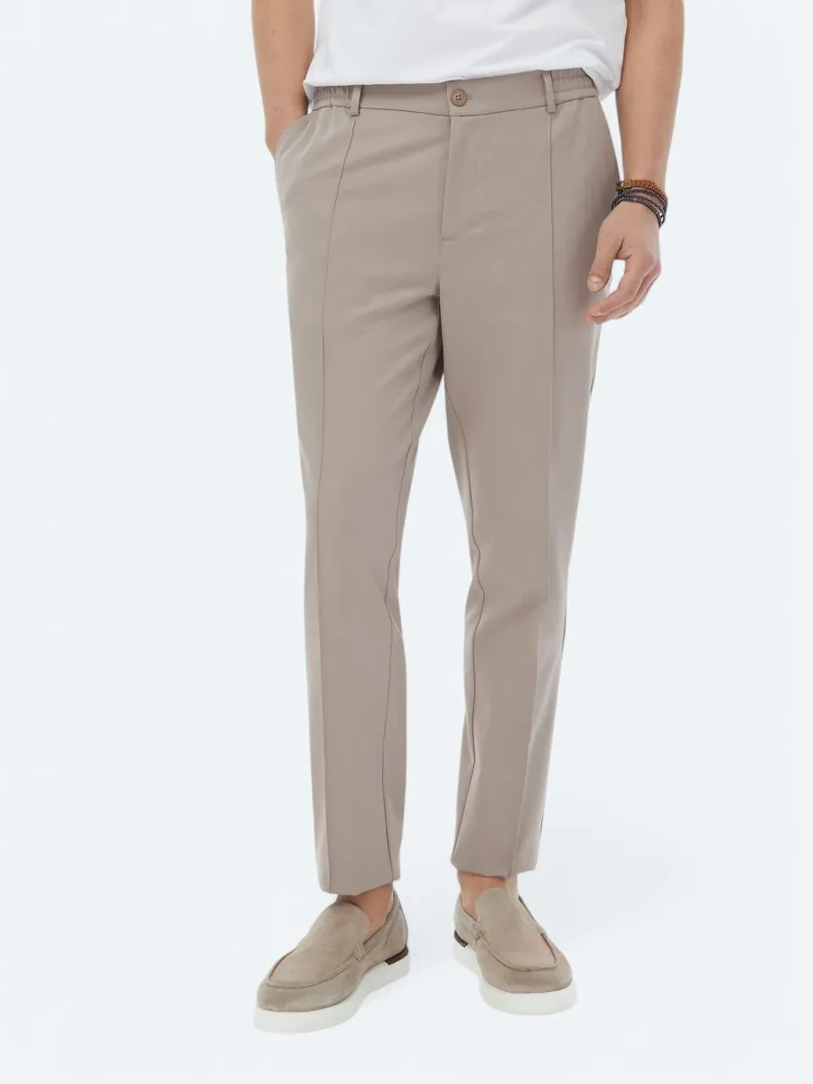 Mink Weaving Jogging Fit Casual Trousers - 3