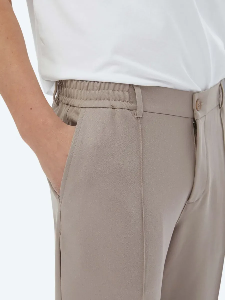 Mink Weaving Jogging Fit Casual Trousers - 4