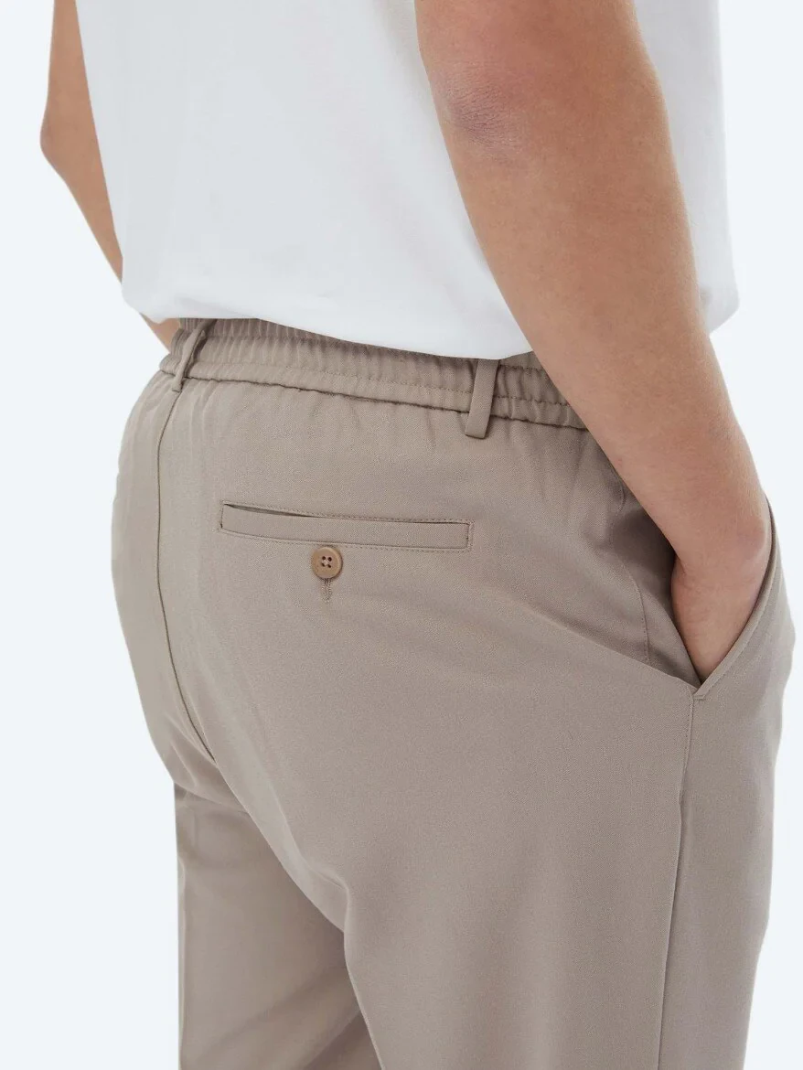 Mink Weaving Jogging Fit Casual Trousers - 5