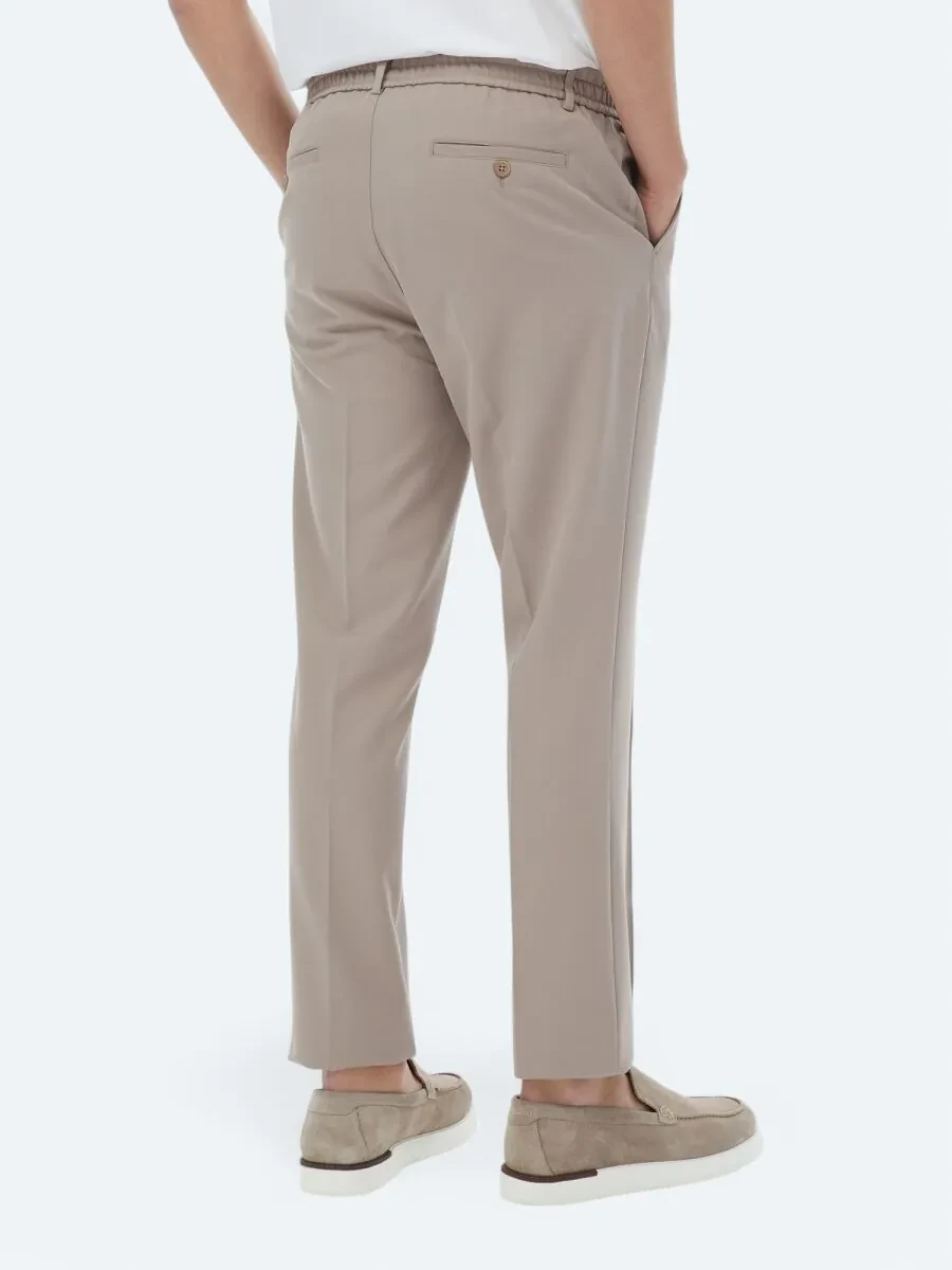 Mink Weaving Jogging Fit Casual Trousers - 6