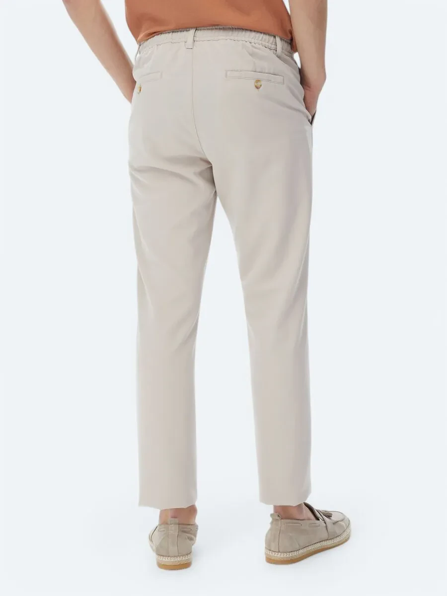Mink Weaving Jogging Fit Casual Trousers - 5
