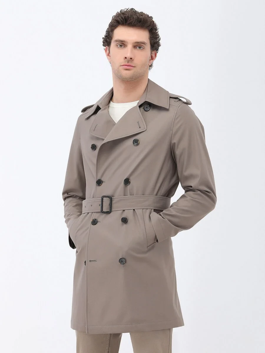 Mink Weaving Rain Coat - 1