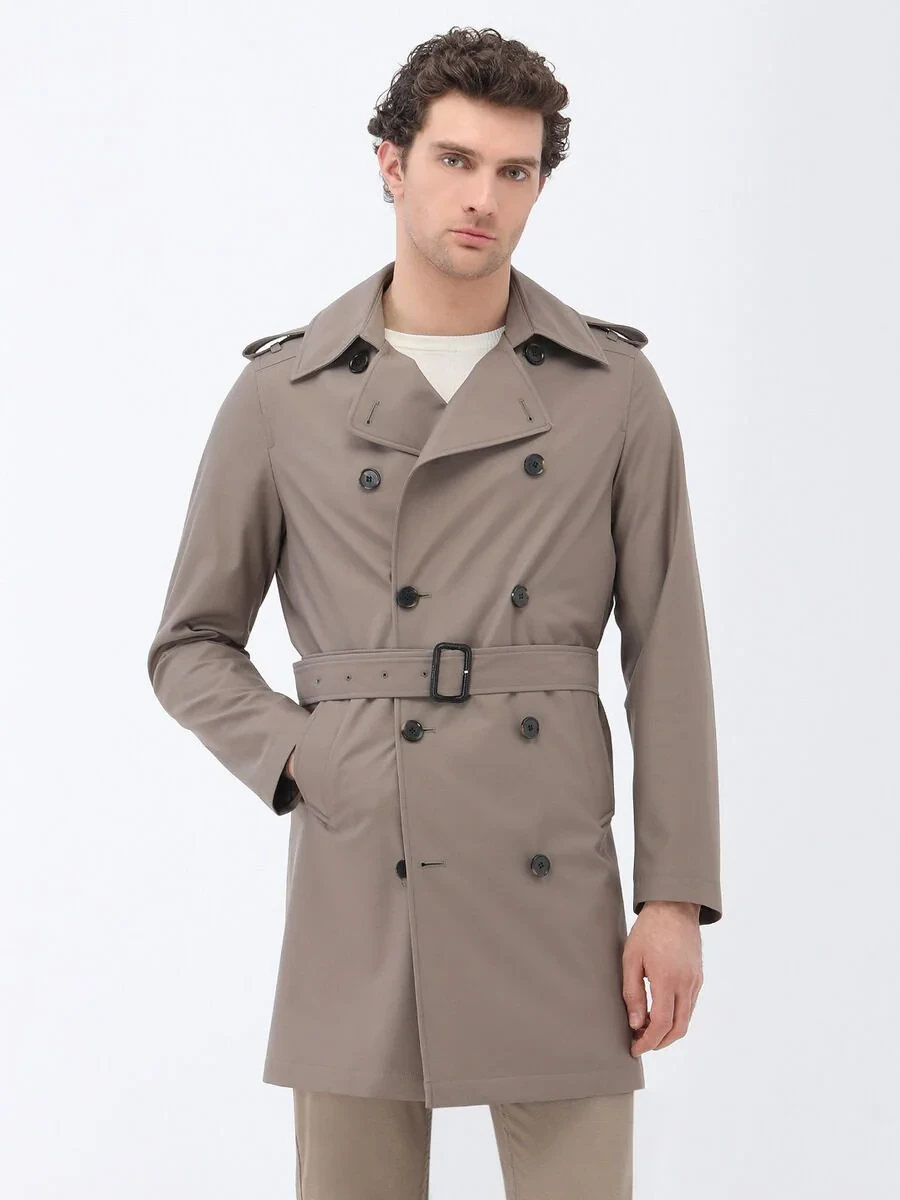 Mink Weaving Rain Coat - 2
