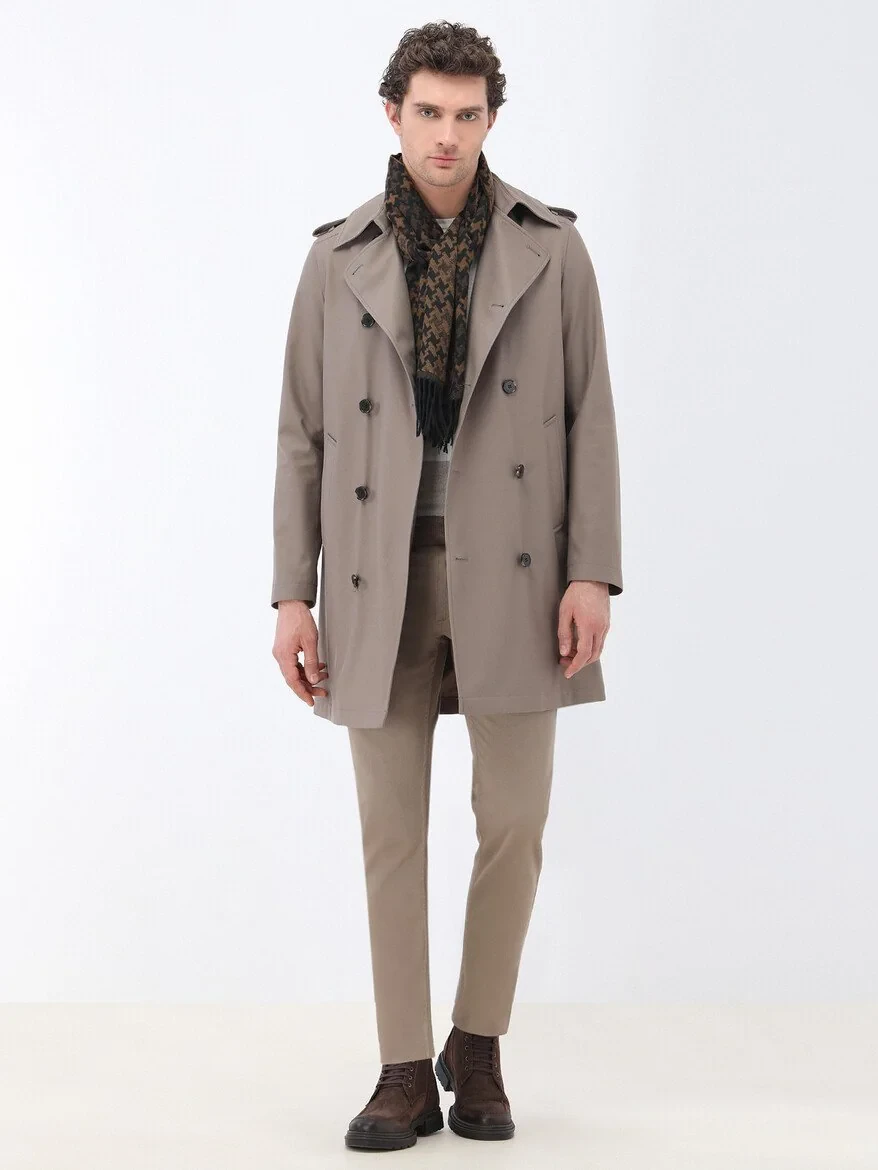 Mink Weaving Rain Coat - 3