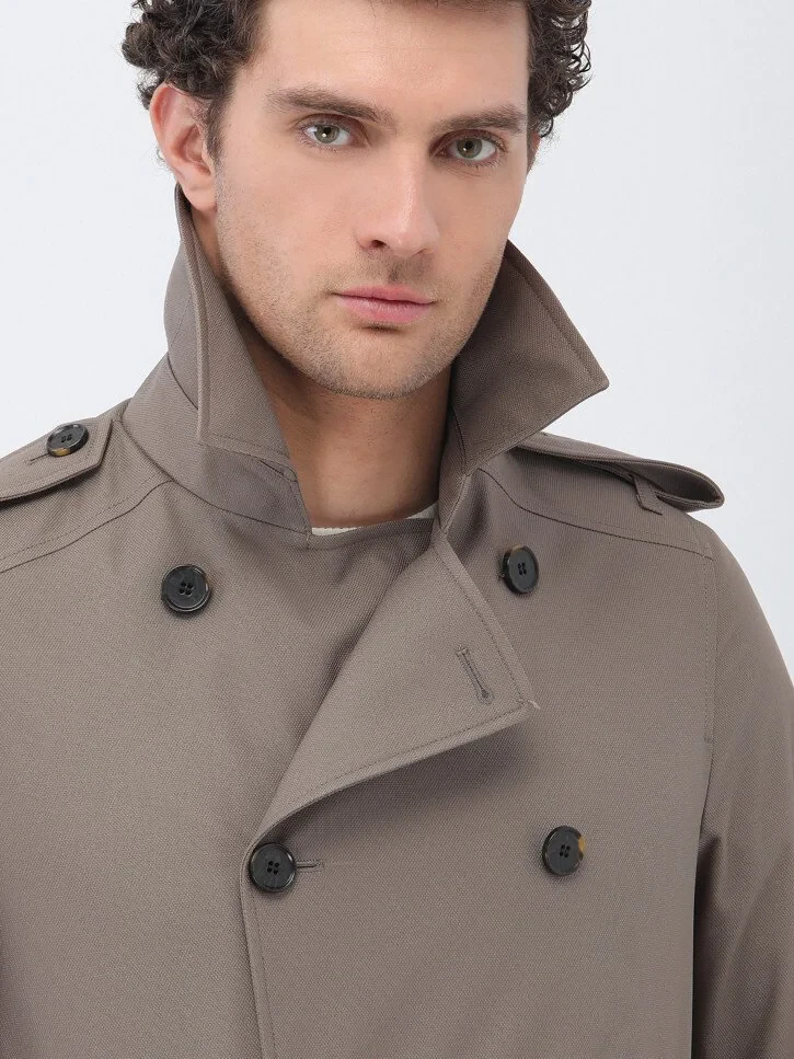 Mink Weaving Rain Coat - 5