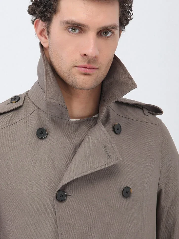 Mink Weaving Rain Coat - 5