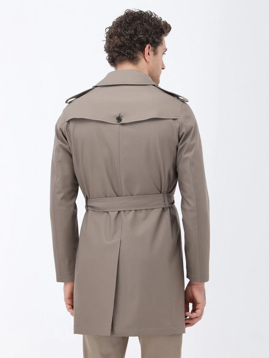 Mink Weaving Rain Coat - 6