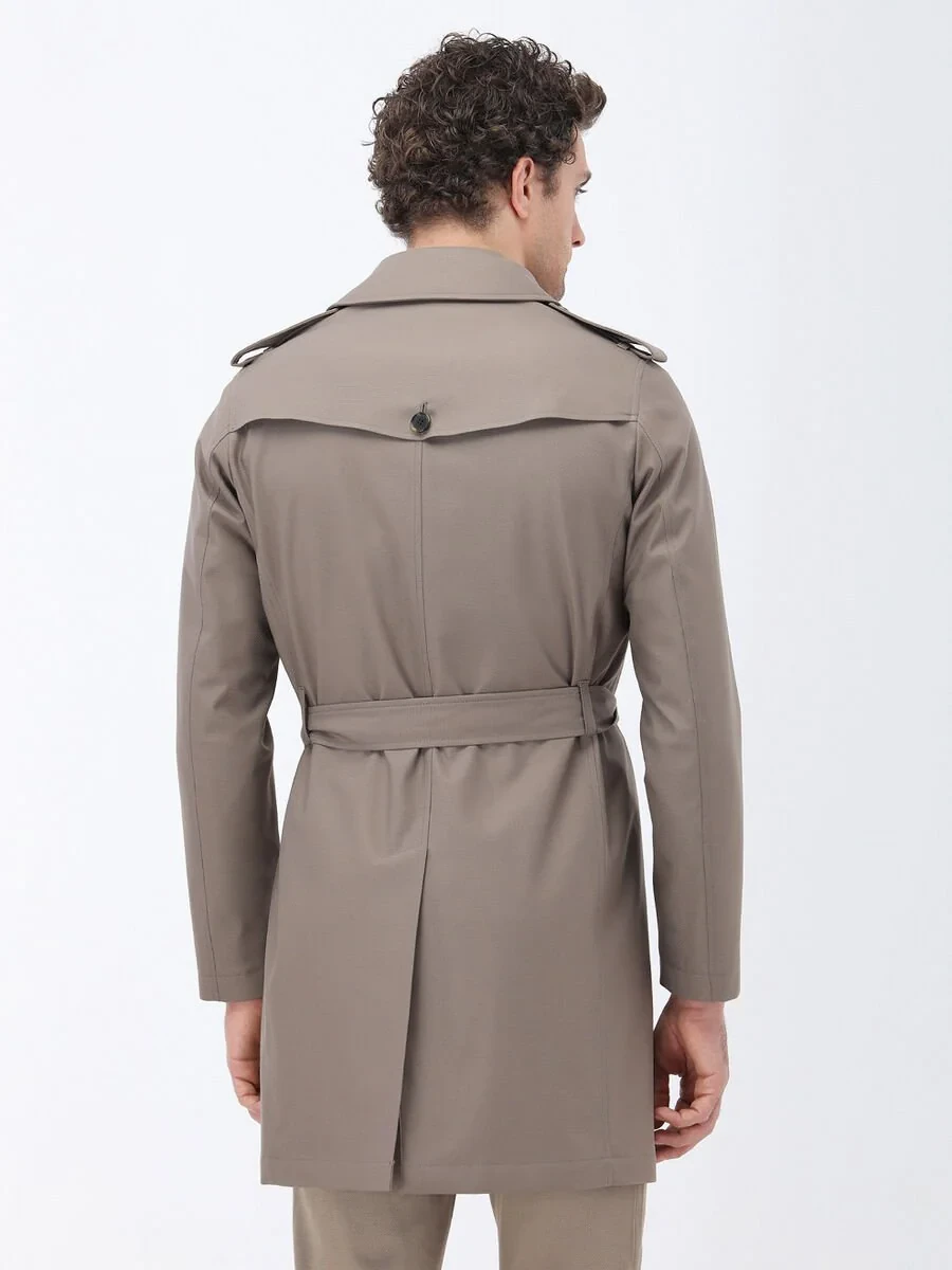Mink Weaving Rain Coat - 6