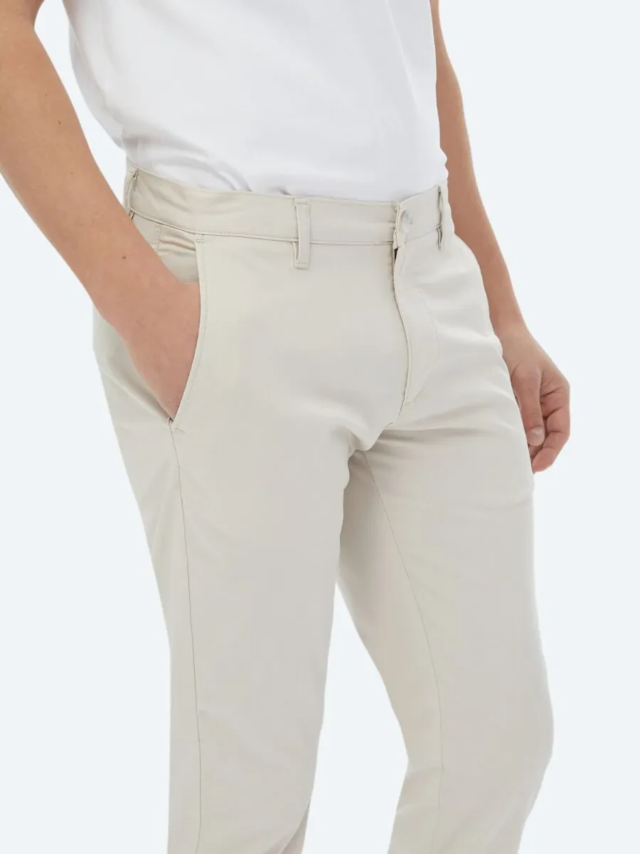 Mink Weaving Slim Fit Casual Trousers - 2