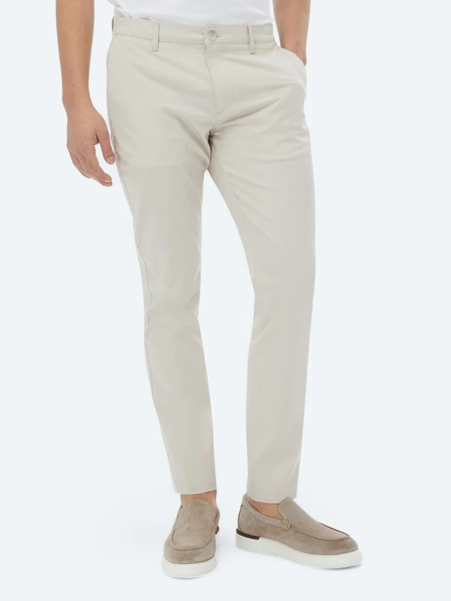 Mink Weaving Slim Fit Casual Trousers - 3