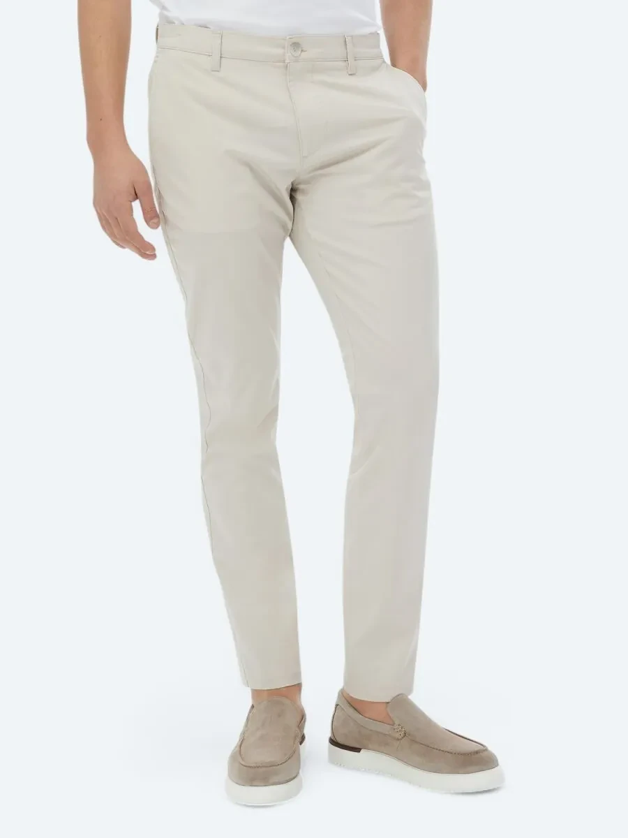 Mink Weaving Slim Fit Casual Trousers - 3