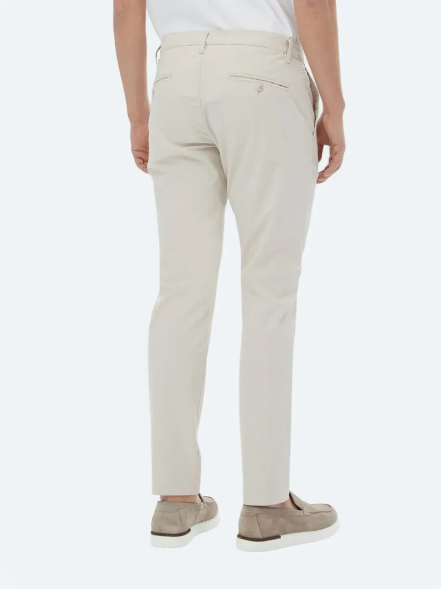 Mink Weaving Slim Fit Casual Trousers - 5