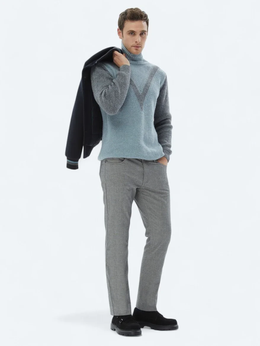 Mint Knitwear Sweatshirt - 2
