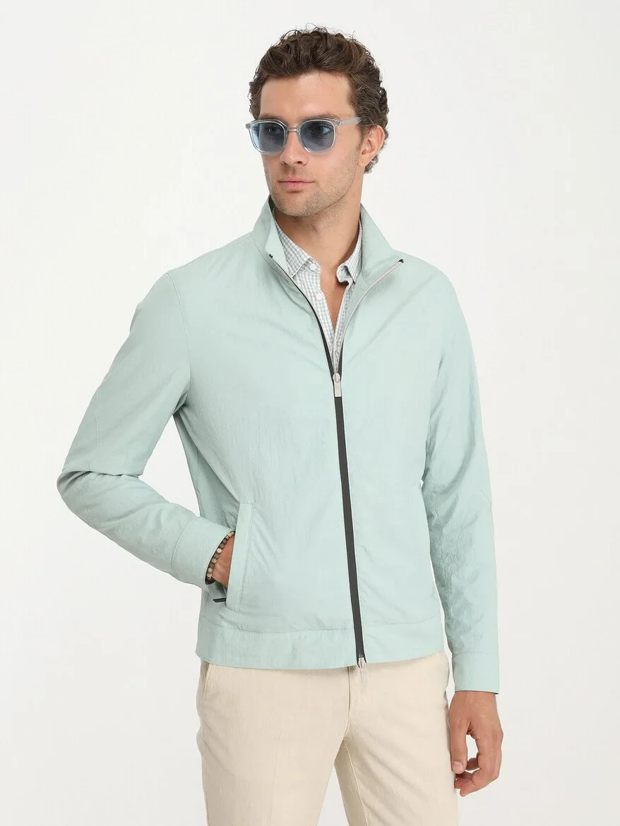 Mint Weaving Coat - 1