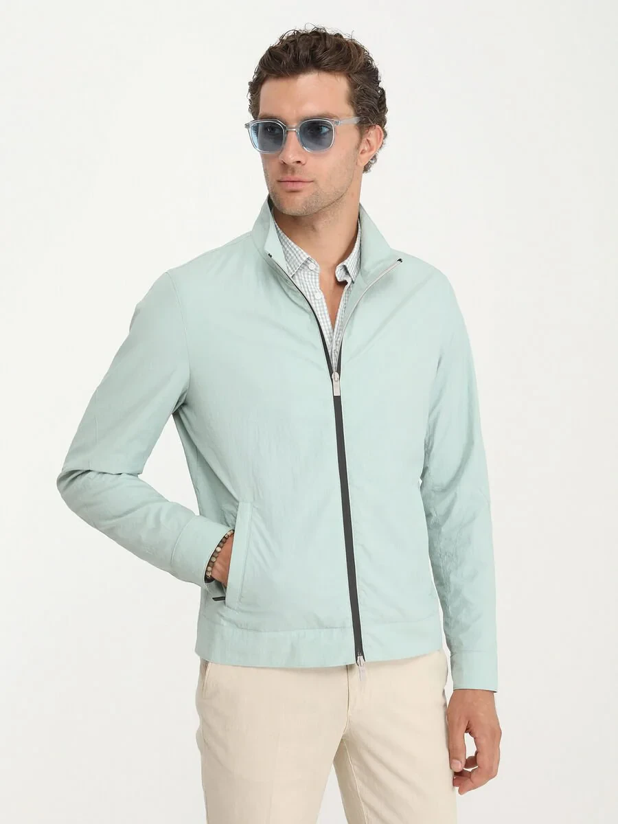 Mint Weaving Coat - 1