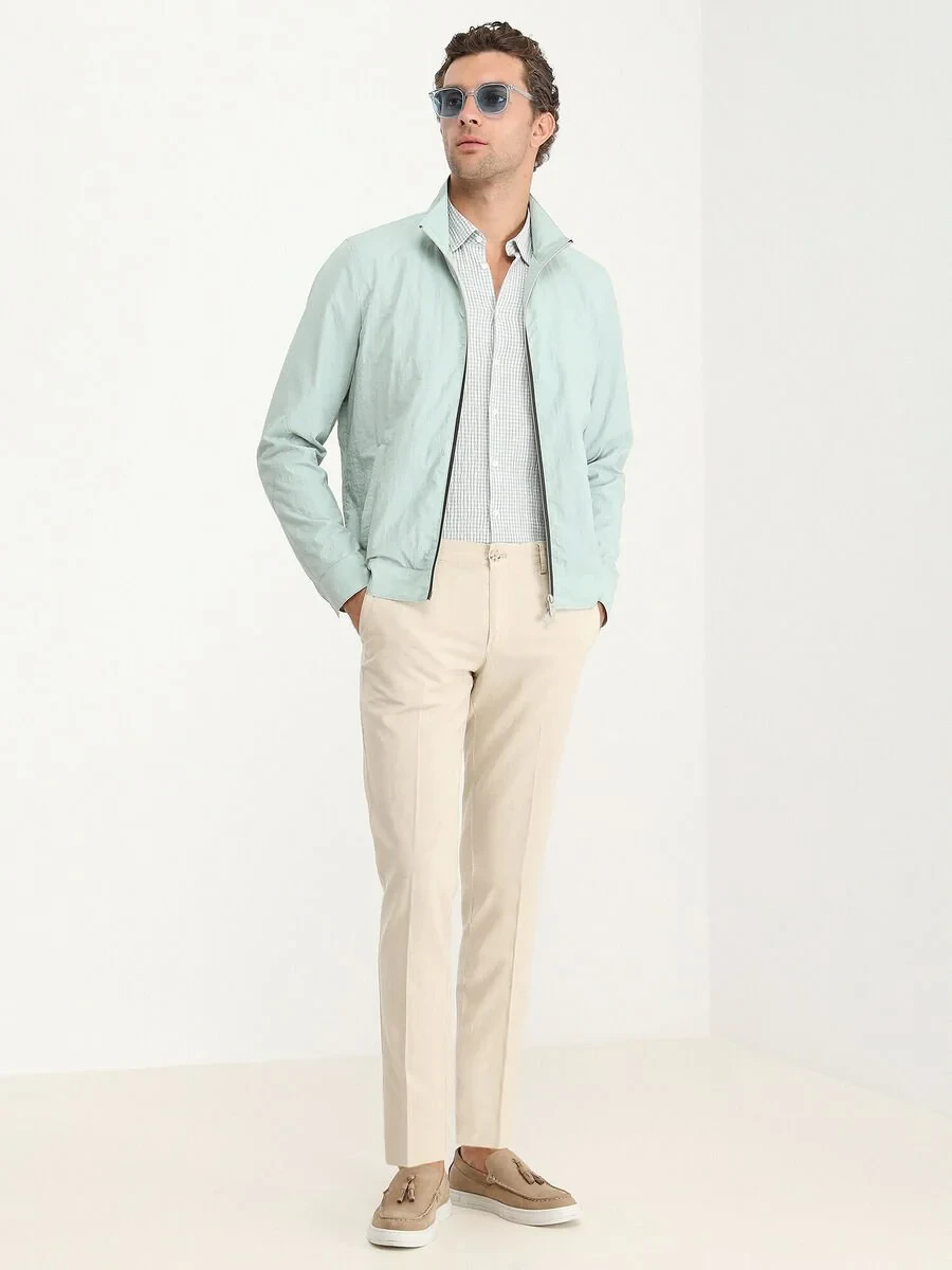 Mint Weaving Coat - 2