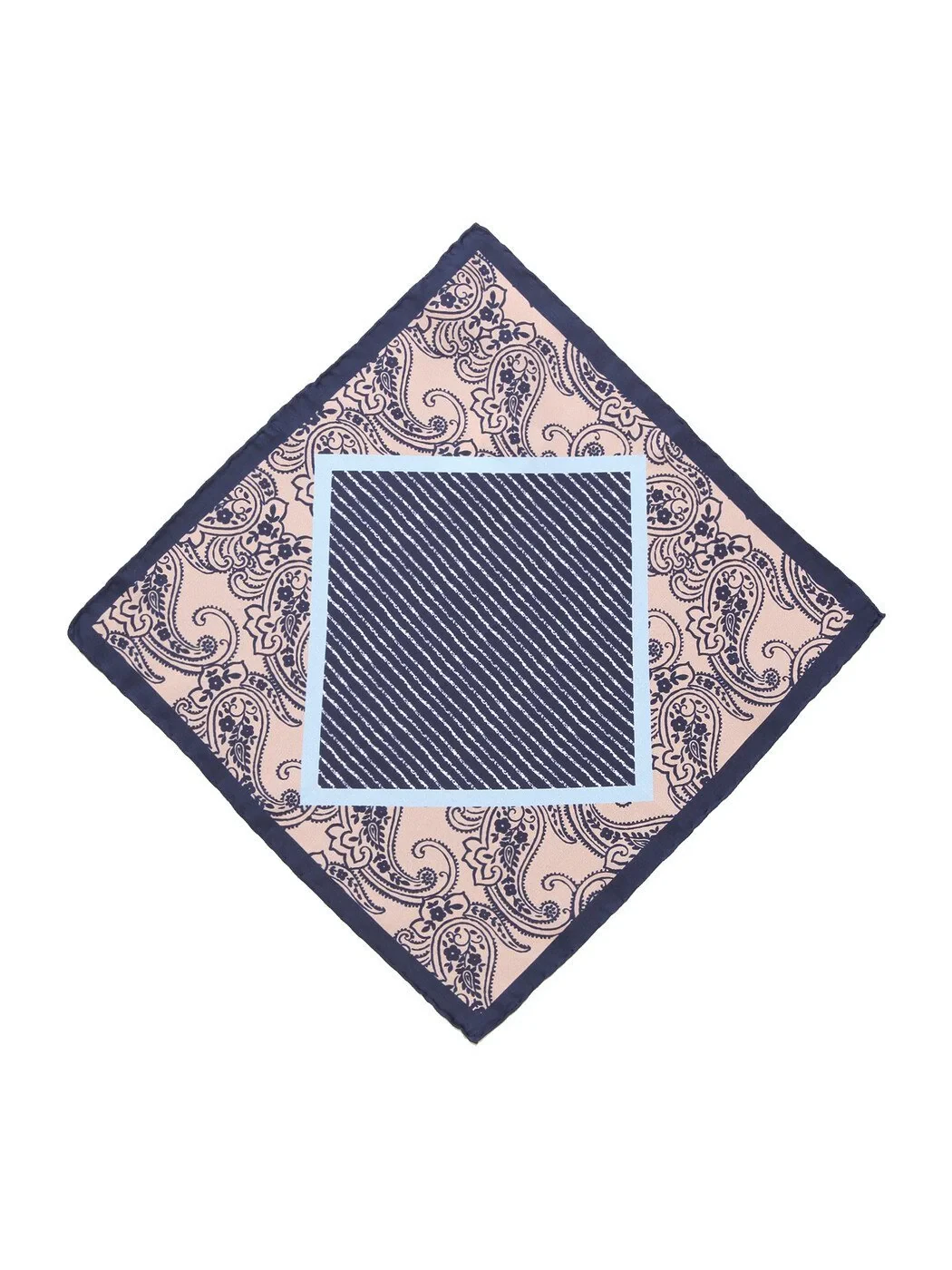 Navy Blue Handkerchief 