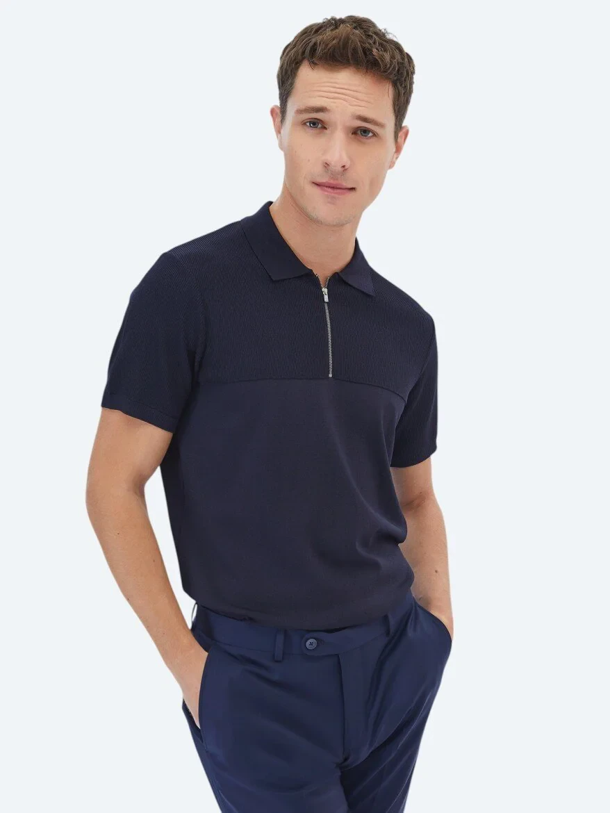 Navy Blue Knitwear 
