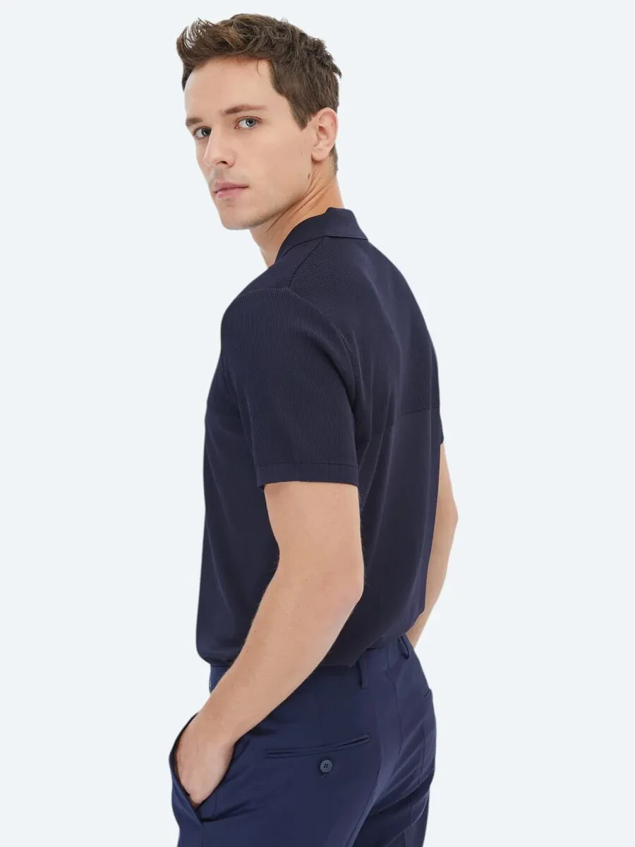 Navy Blue Knitwear - 7