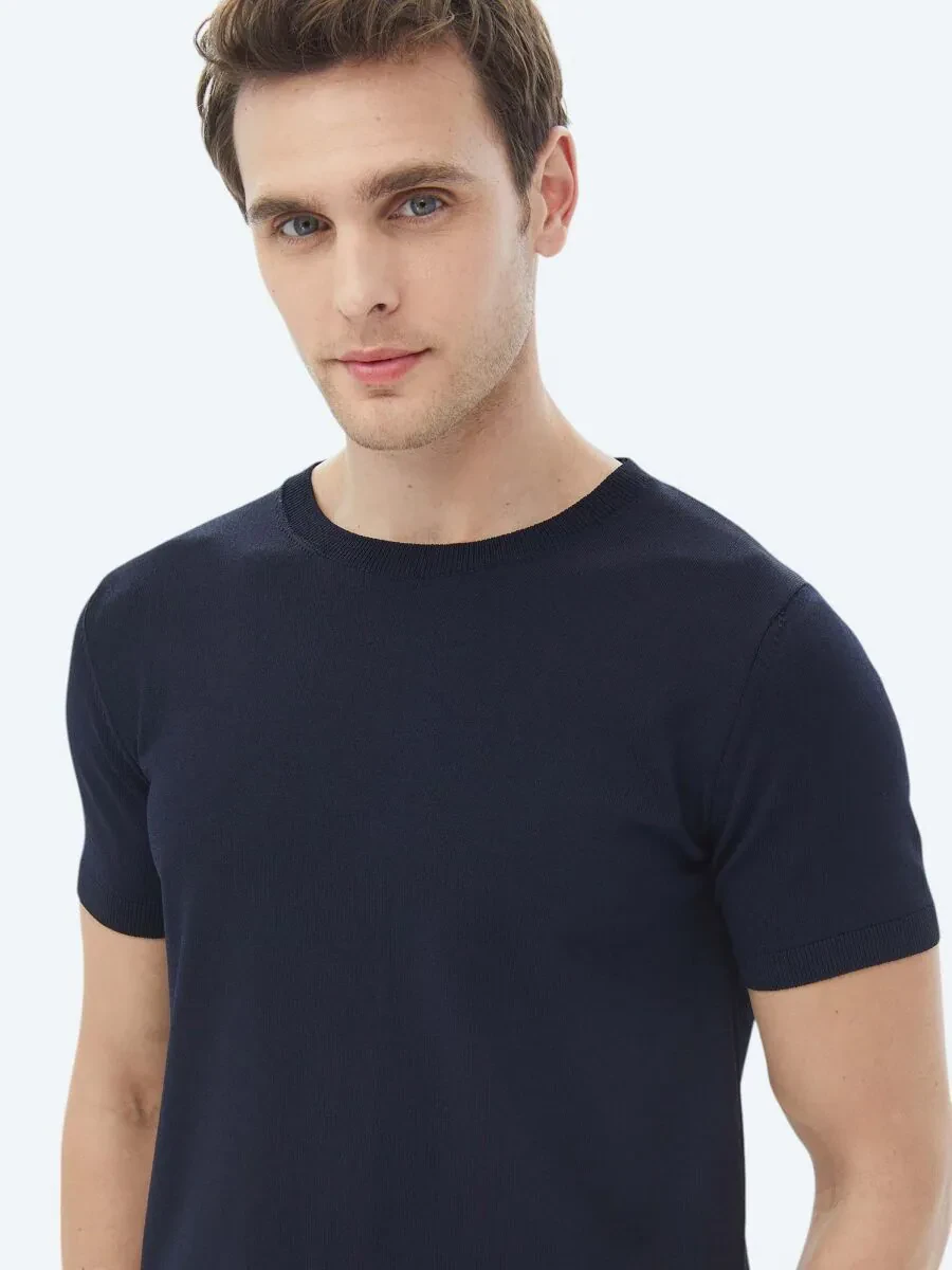 Navy Blue Knitwear - 3