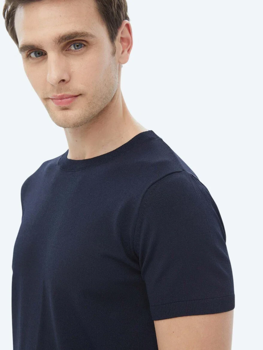 Navy Blue Knitwear - 5