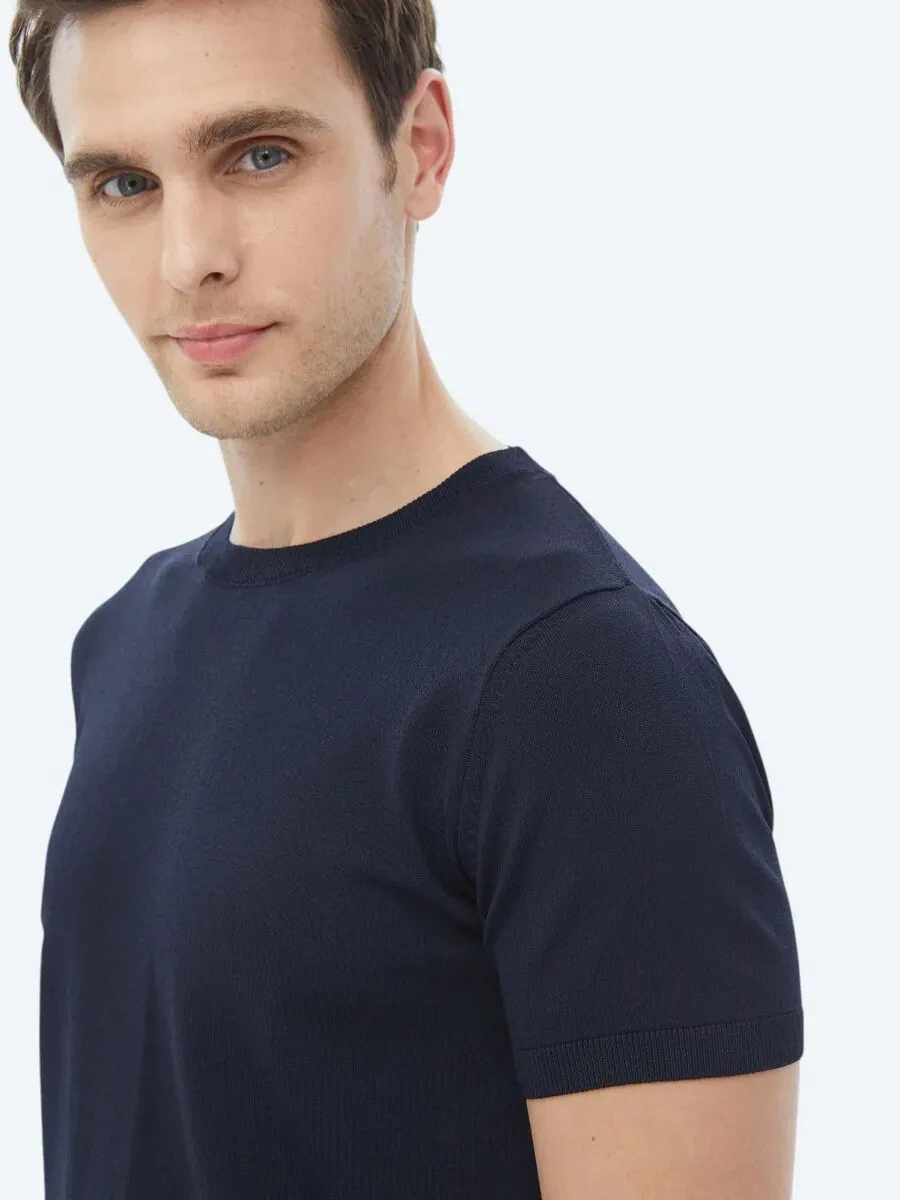 Navy Blue Knitwear - 5