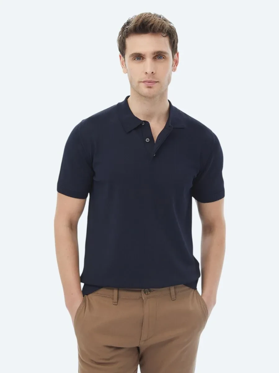 Navy Blue Knitwear - 1