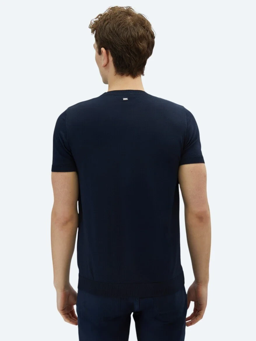 Navy Blue Knitwear 