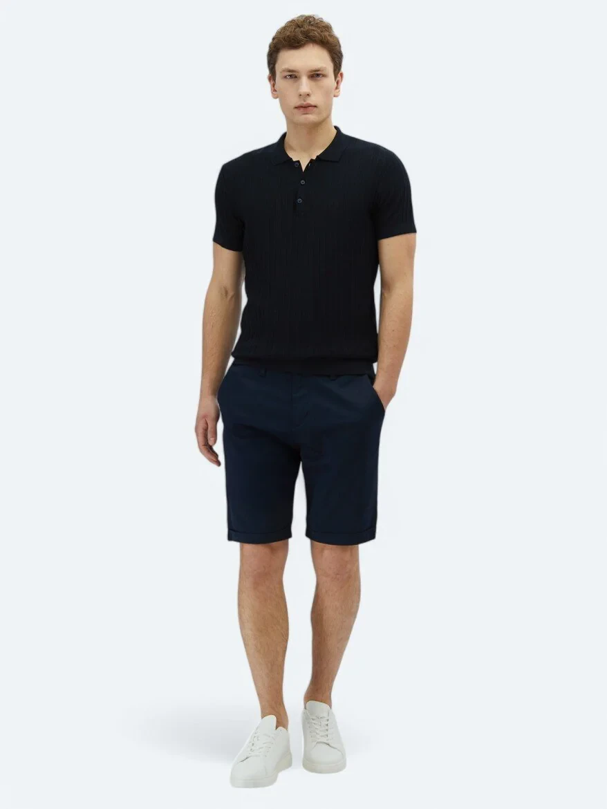 Navy Blue Knitwear - 2