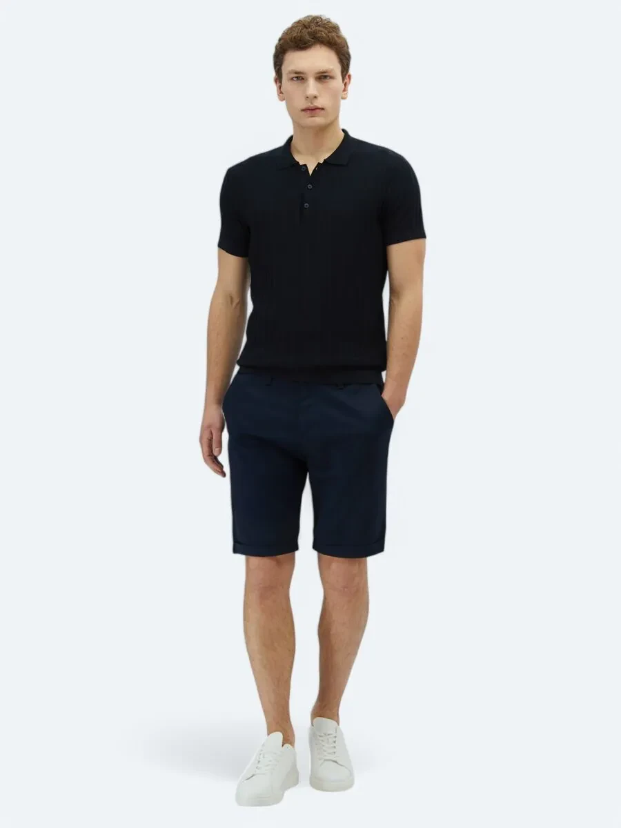 Navy Blue Knitwear - 2