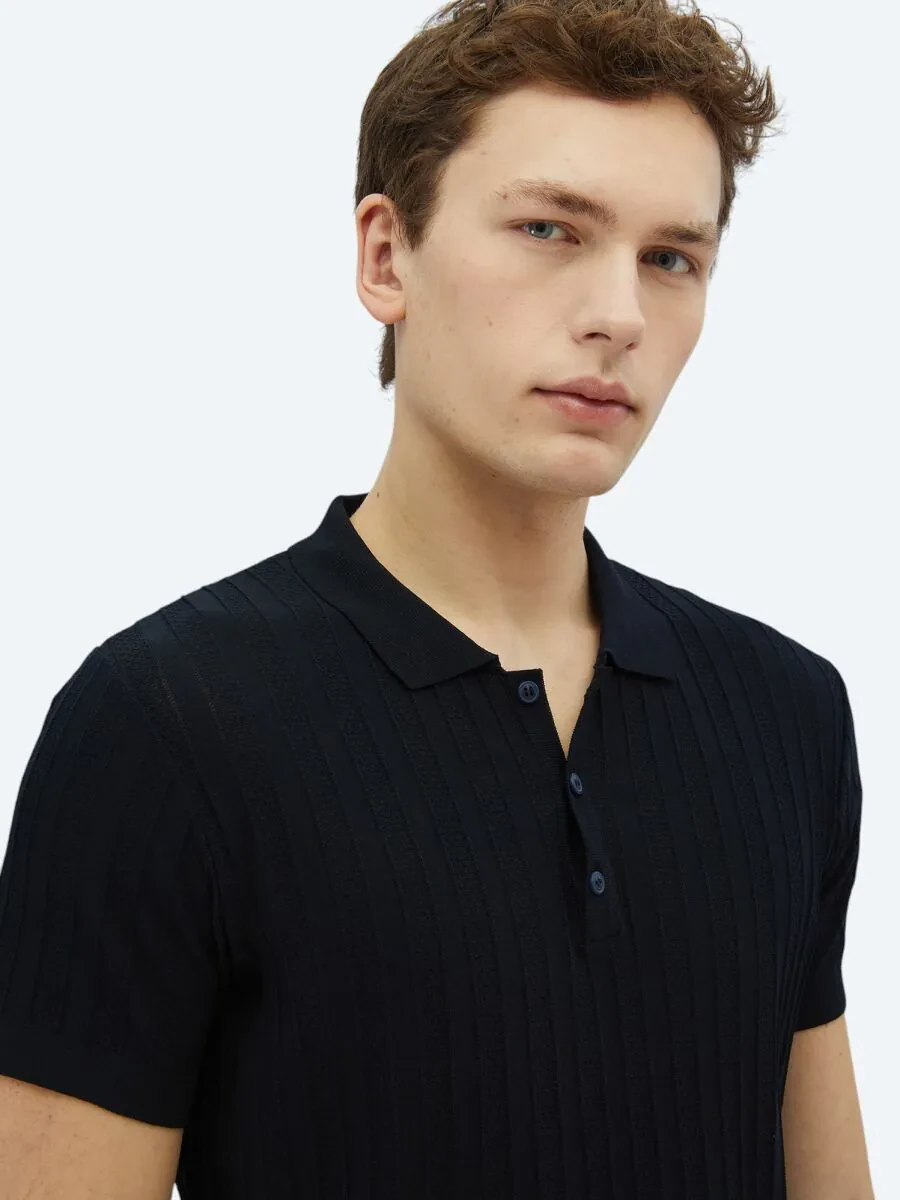 Navy Blue Knitwear - 3