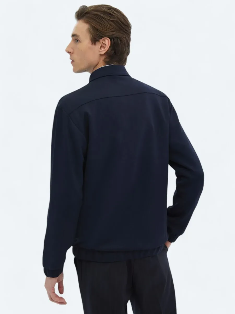 Navy Blue Overshirt - 9