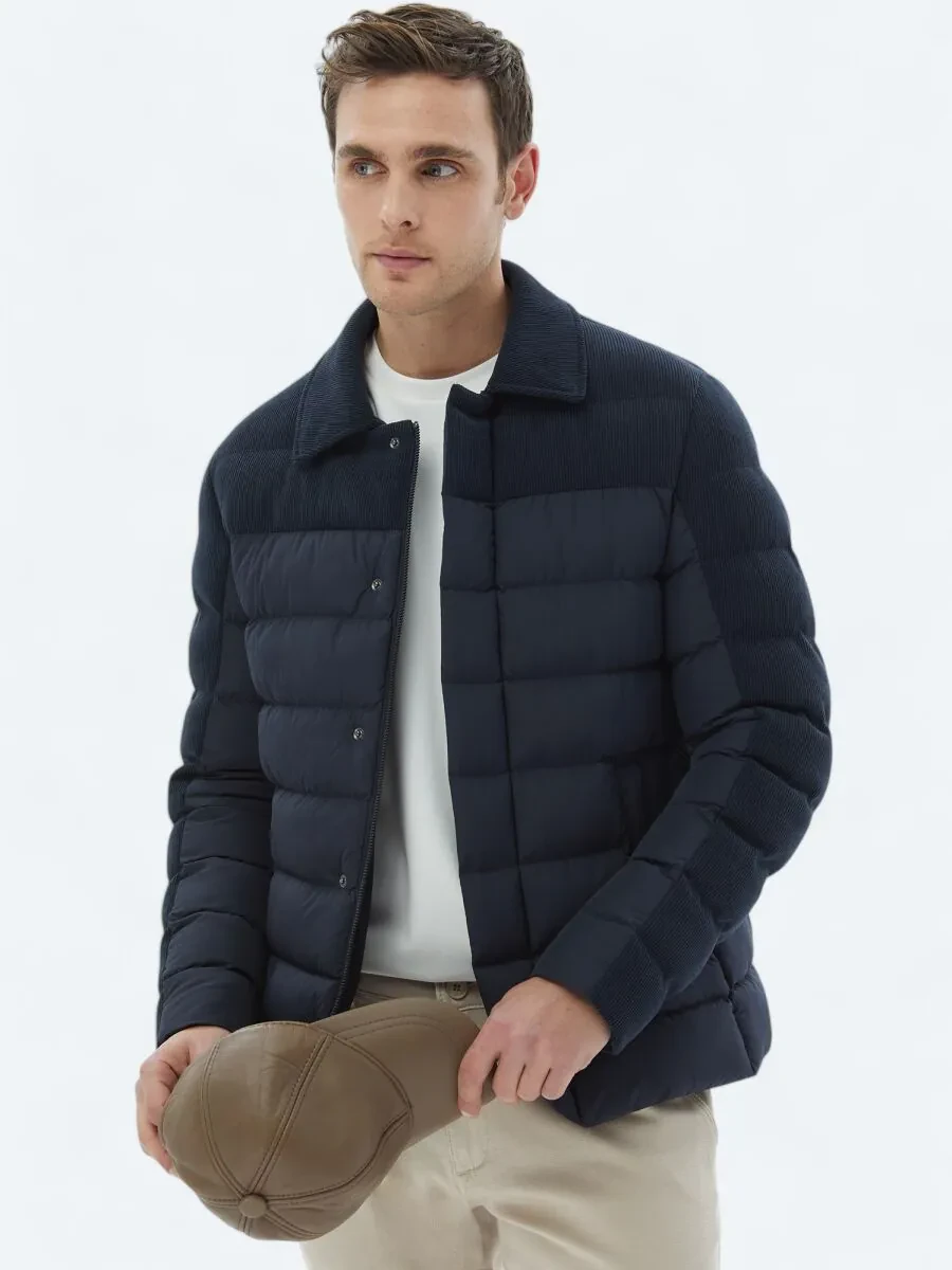 Navy Blue Regular Fit Blazer - 4