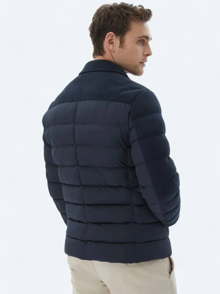 Navy Blue Regular Fit Blazer - 6