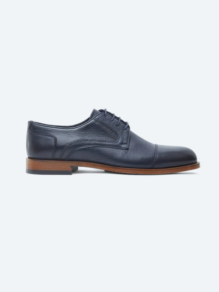 Navy Blue Shoes - 1
