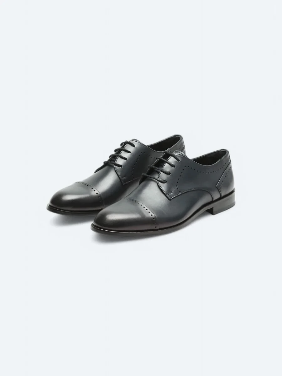 Navy Blue Shoes - 2