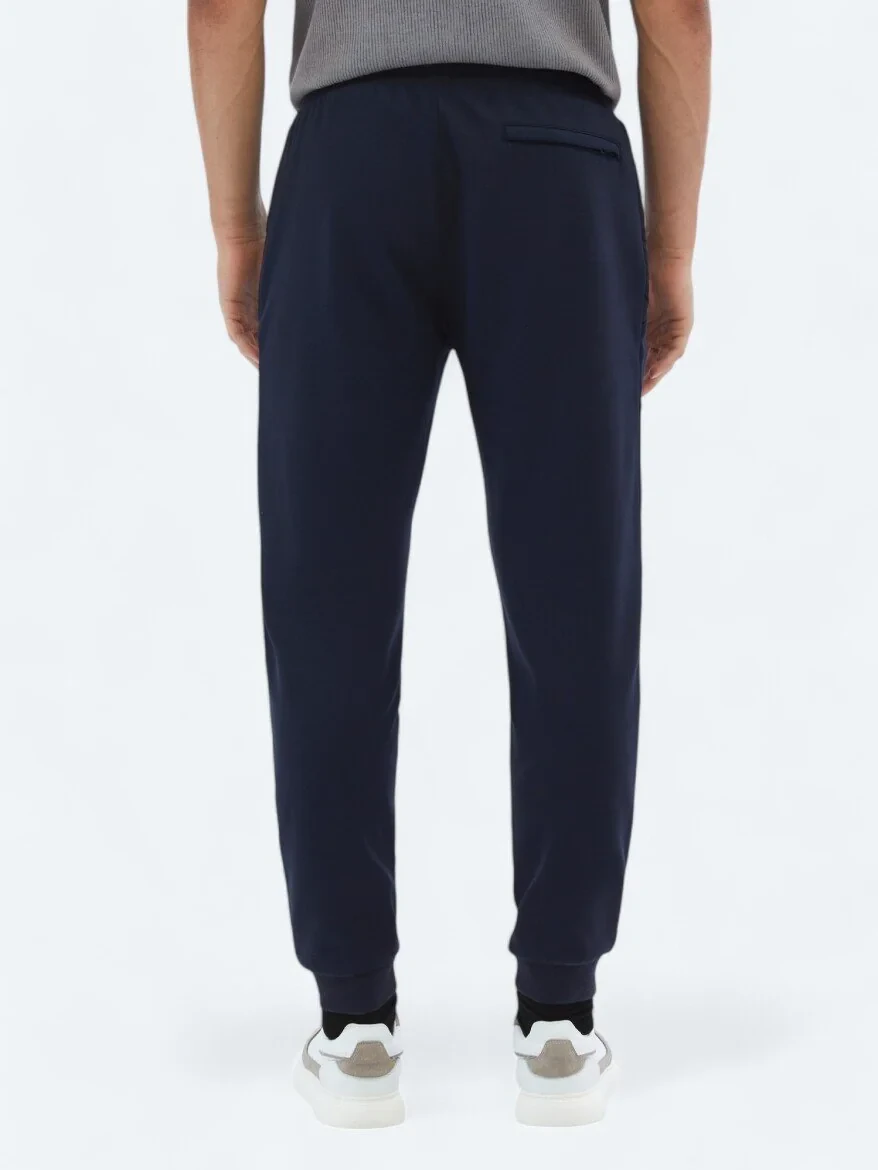 Navy Blue Sweat Pants - 5