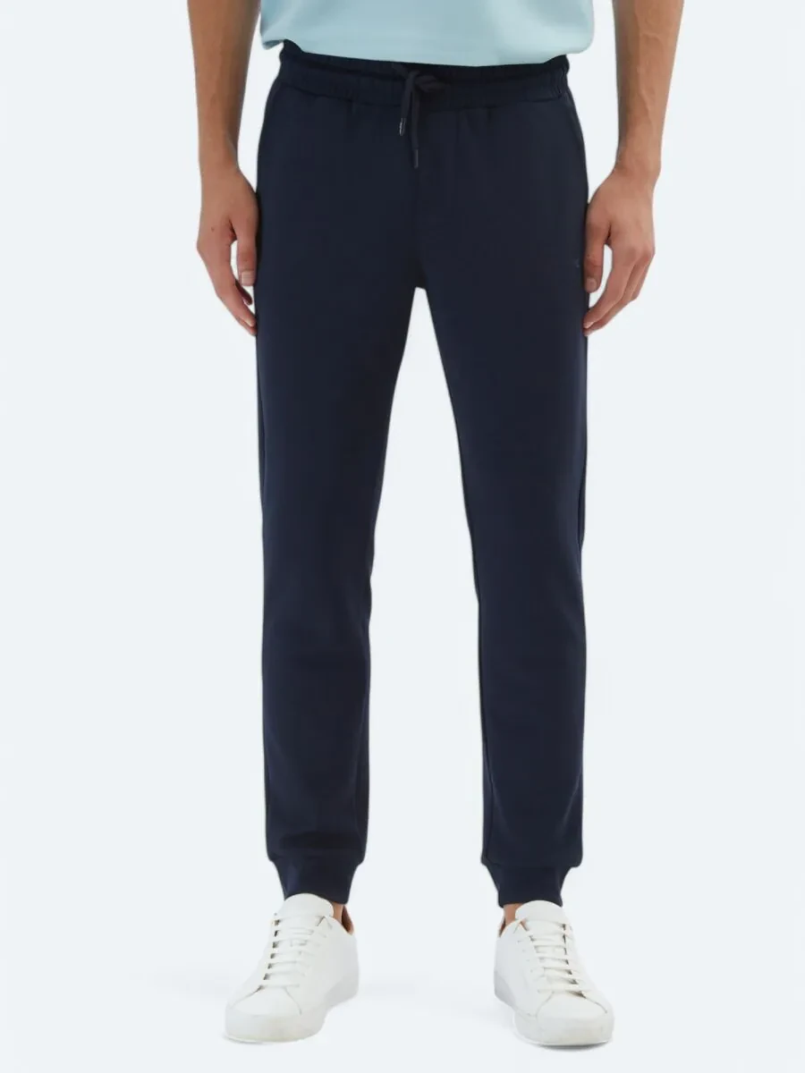 Navy Blue Sweat Pants - 2