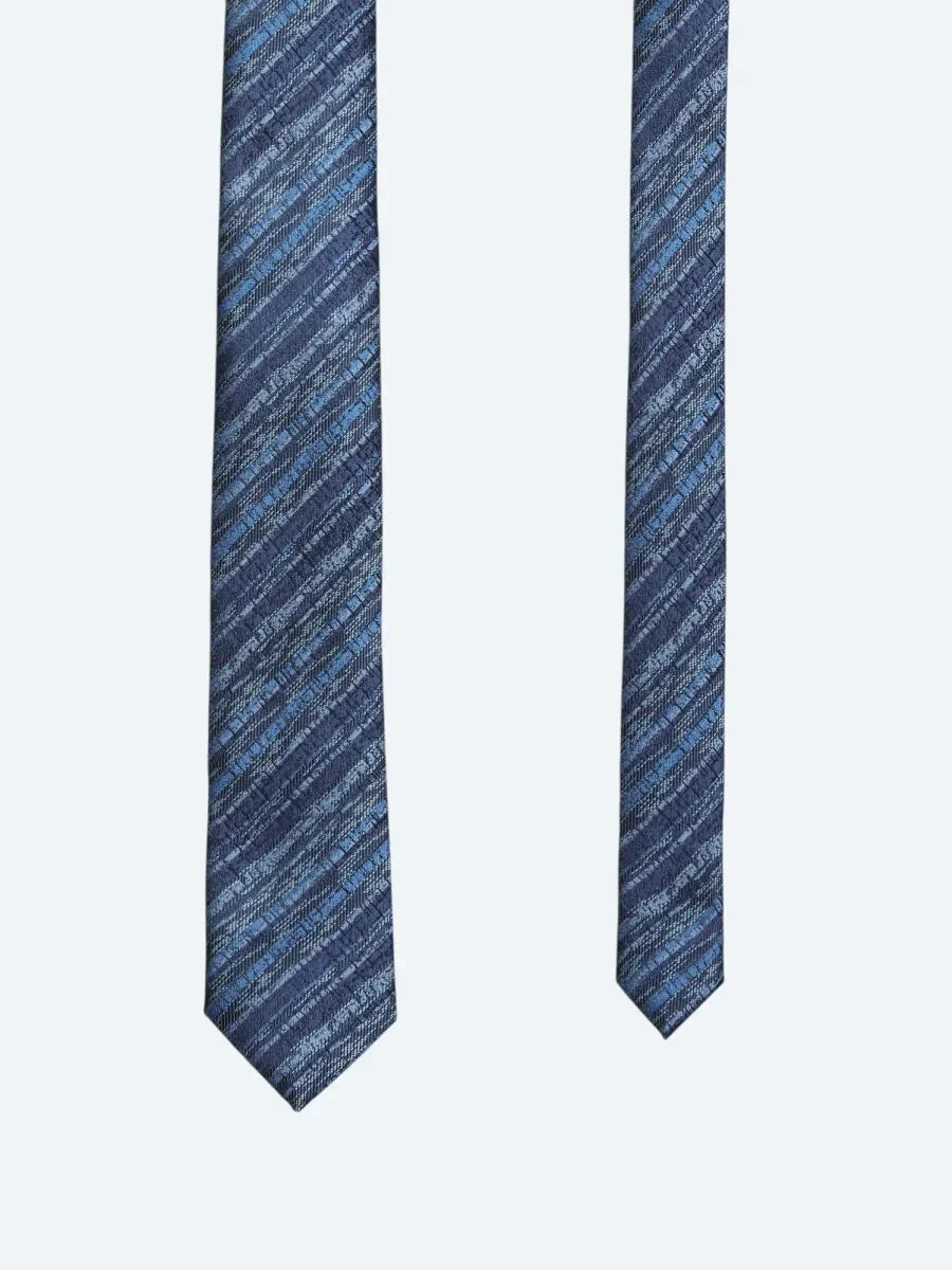 Navy Blue Tie - 1