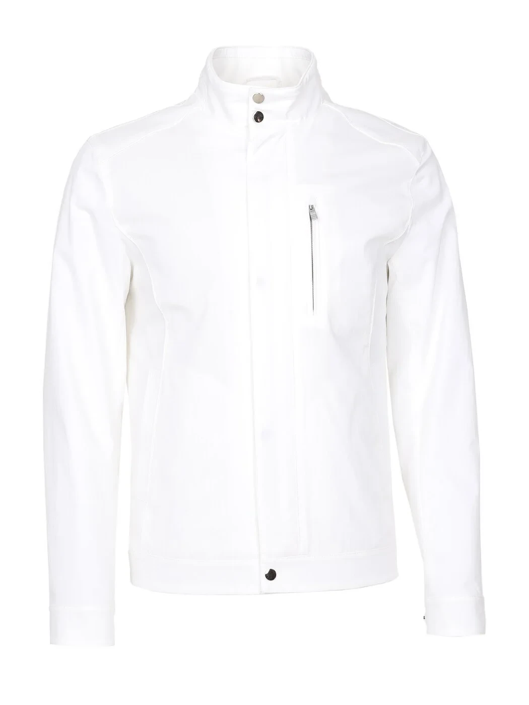 Off White Weaving Coat - 8