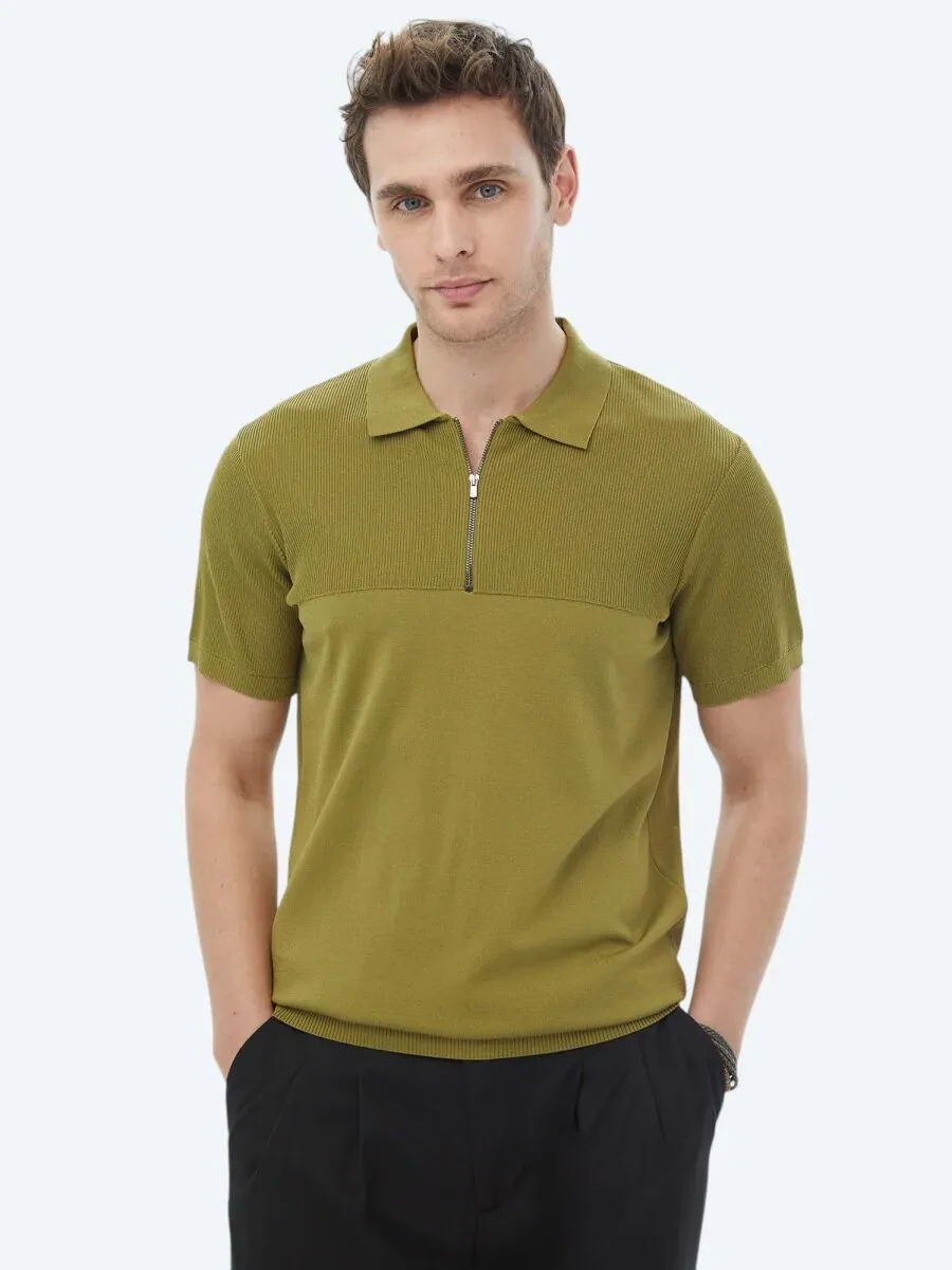 Oil Green Knitwear - 1