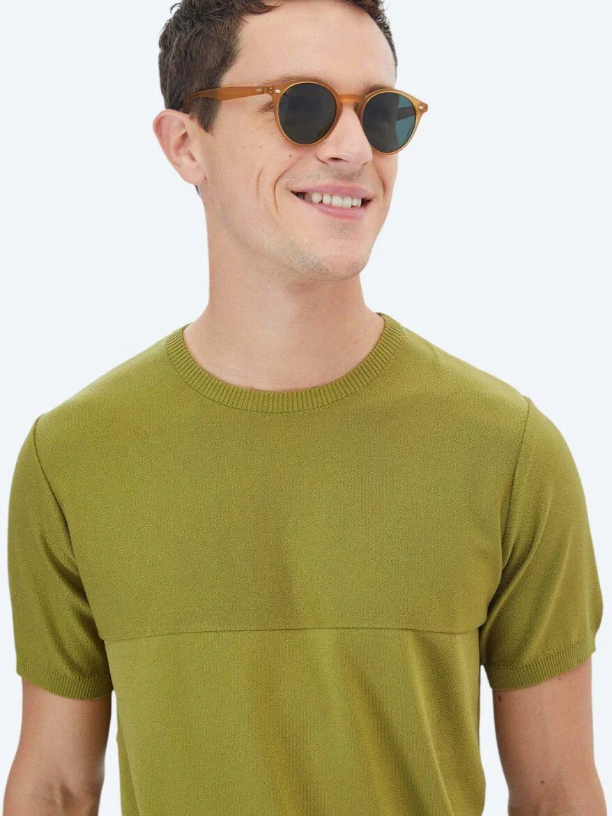 Oil Green Knitwear 