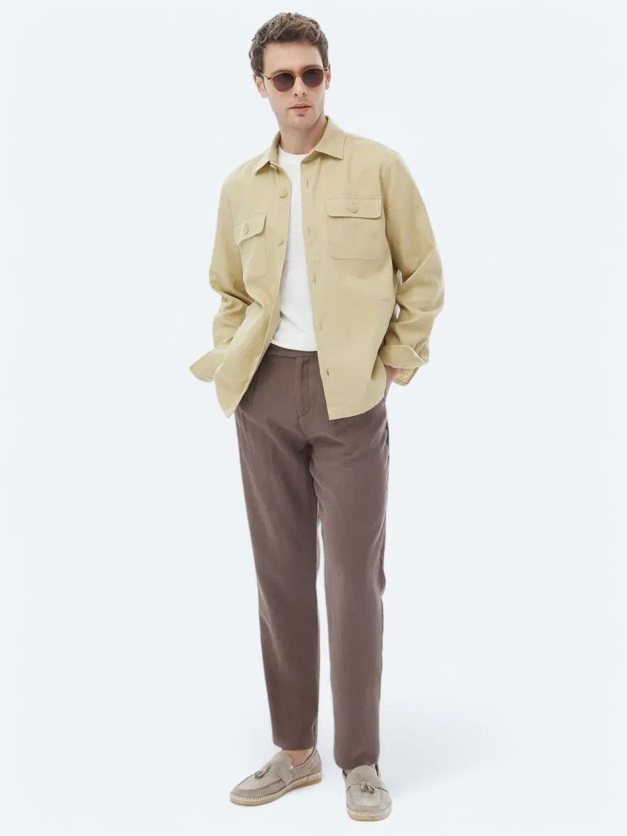 Oil Green Overshirt - 2