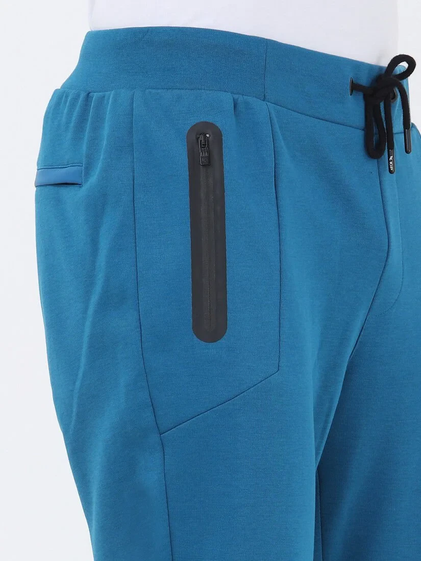 Petrol Blue Sweat Pants - 4