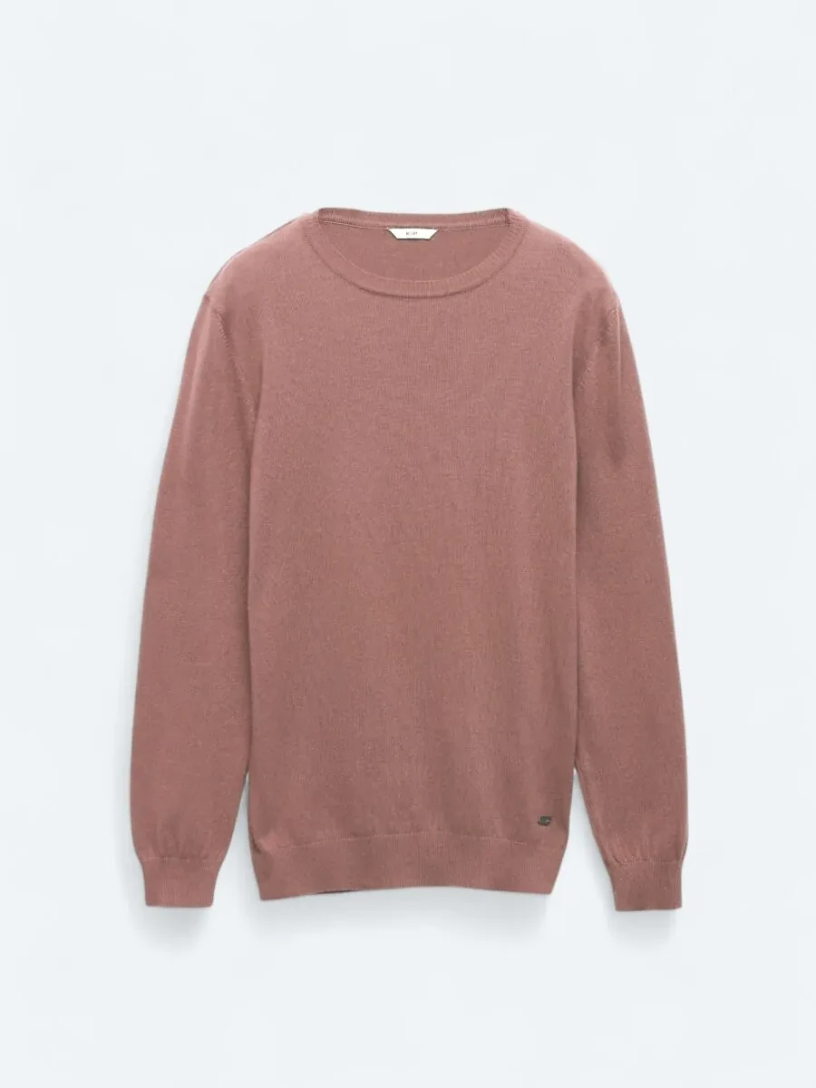Pink Knitwear Sweatshirt - 6